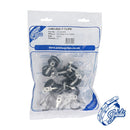 TIMCO Fasteners & Fixings Jubilee P Clip Mild Steel