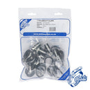 TIMCO Fasteners & Fixings Jubilee P Clip Mild Steel