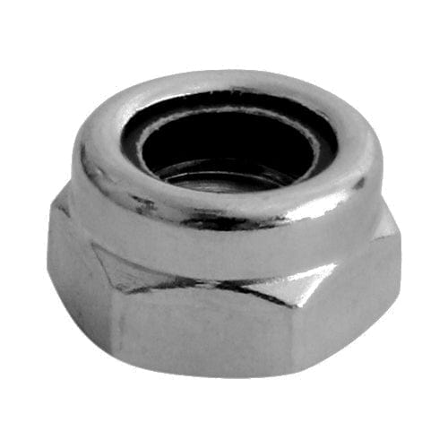 TIMCO Fasteners & Fixings M10 / 10 TIMCO Nylon Insert Nuts Type T DIN985 A2 Stainless Steel