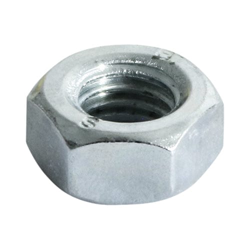 TIMCO Fasteners & Fixings M10 / 130 / TIMbag TIMCO Hex Full Nuts DIN934 Silver