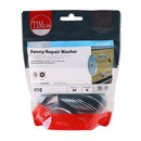 TIMCO Fasteners & Fixings M10 x 40 / 60 / TIMbag TIMCO Penny / Repair Washers DIN9054 Silver