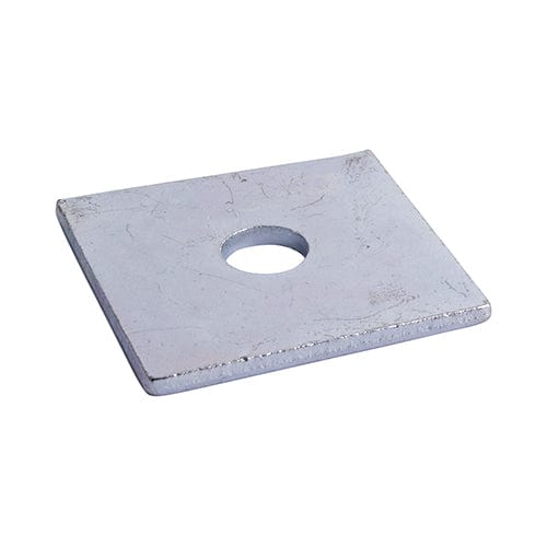 TIMCO Fasteners & Fixings M10 x 40 x 40 x 3 / 150 / Box TIMCO Square Plate Washers Silver