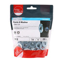 TIMCO Fasteners & Fixings M12 / 130 / TIMbag TIMCO Form A Washers DIN125-A Silver