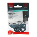 TIMCO Fasteners & Fixings M12 / 15 / TIMpac TIMCO Form A Washers DIN125-A Silver
