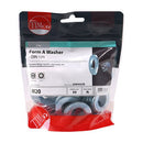 TIMCO Fasteners & Fixings M20 / 50 / TIMbag TIMCO Form A Washers DIN125-A Silver