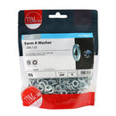 TIMCO Fasteners & Fixings M6 / 500 / TIMbag TIMCO Form A Washers DIN125-A Silver