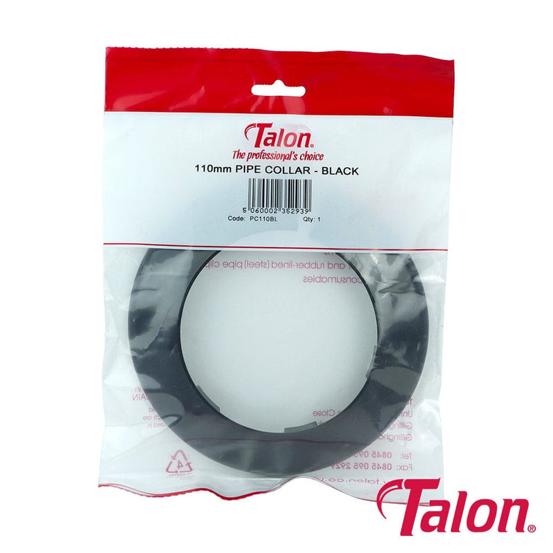 TIMCO Fasteners & Fixings Talon Pipe Collar Black - 110mm