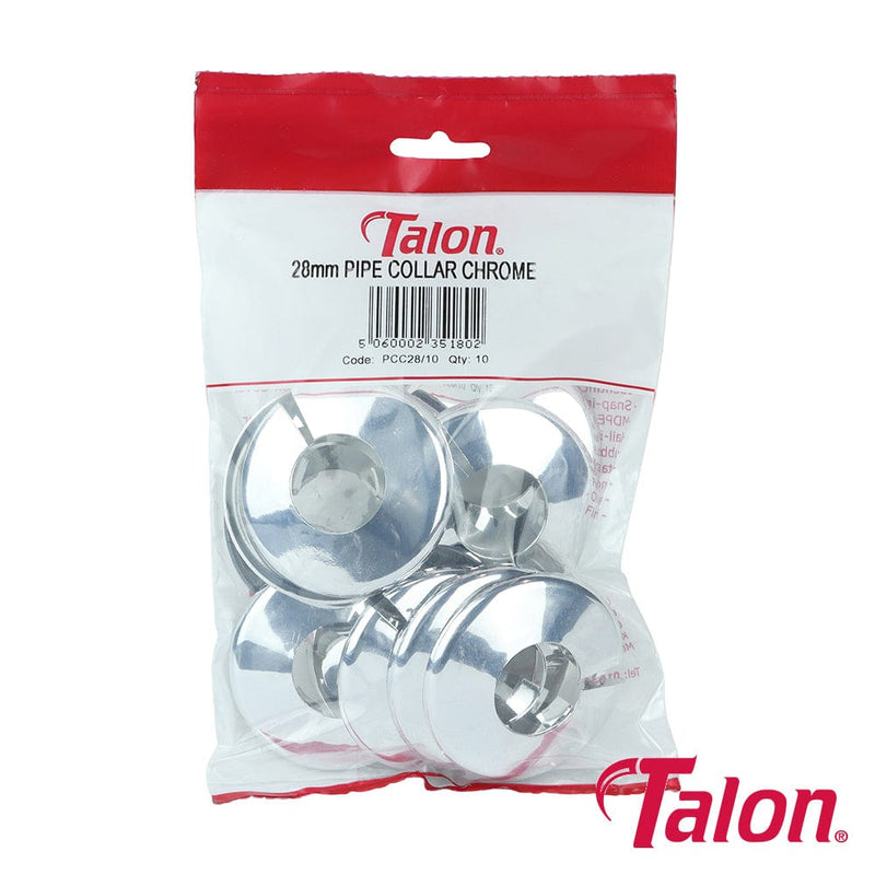 TIMCO Fasteners & Fixings Talon Pipe Collar Chrome