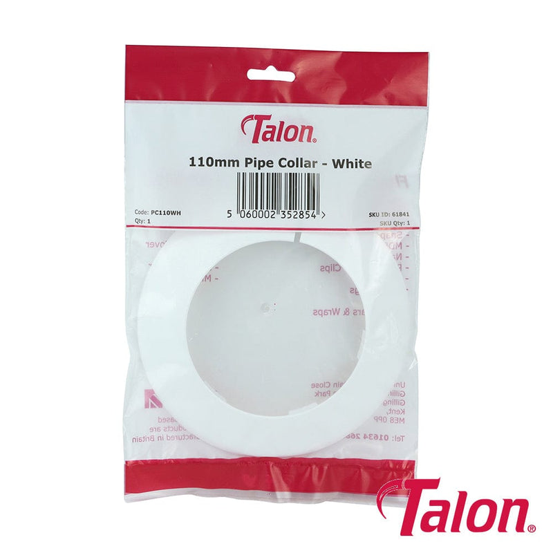 TIMCO Fasteners & Fixings Talon Pipe Collar White