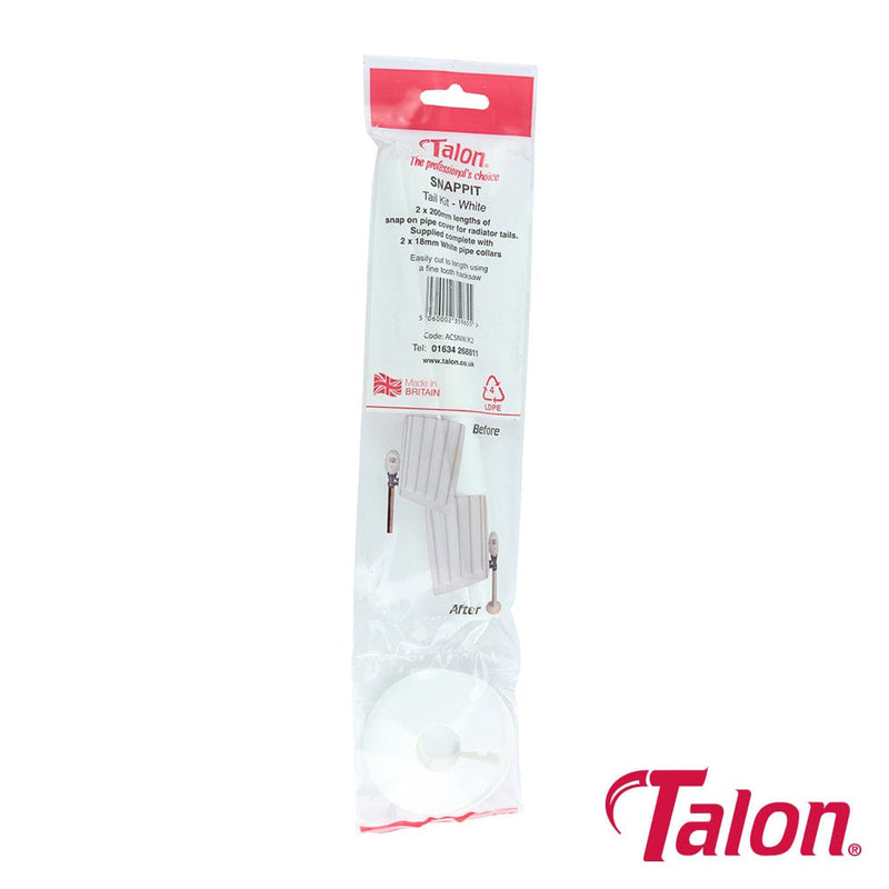 TIMCO Fasteners & Fixings Talon Snappit Kit White - 15mm x 200mm x 18mm