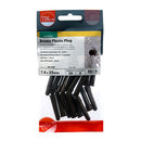 TIMCO Fasteners & Fixings TIMCO Brown Plastic Plugs