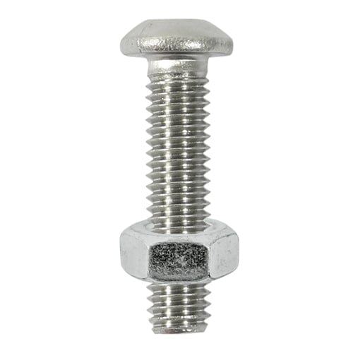 TIMCO Fasteners & Fixings TIMCO Button Socket Screws ISO7380 A2 Stainless Steel