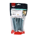 TIMCO Fasteners & Fixings TIMCO Carriage Bolts DIN603 & Hex Full Nut DIN934 Silver