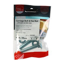 TIMCO Fasteners & Fixings TIMCO Carriage Bolts DIN603 & Hex Full Nut DIN934 Silver