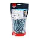 TIMCO Fasteners & Fixings TIMCO Carriage Bolts DIN603 & Hex Full Nut DIN934 Silver