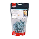 TIMCO Fasteners & Fixings TIMCO Carriage Bolts DIN603 & Hex Full Nut DIN934 Silver