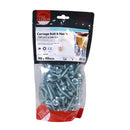 TIMCO Fasteners & Fixings TIMCO Carriage Bolts DIN603 & Hex Full Nut DIN934 Silver