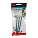 TIMCO Fasteners & Fixings TIMCO Carriage Bolts DIN603 & Hex Full Nut DIN934 Silver