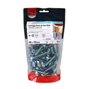 TIMCO Fasteners & Fixings TIMCO Carriage Bolts DIN603 & Hex Full Nut DIN934 Silver