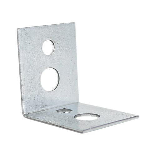 TIMCO Fasteners & Fixings TIMCO Ceiling Angle Brackets - 25 x 25 x 22 x 1mm