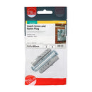 TIMCO Fasteners & Fixings TIMCO Coach Screw & Nylon Plugs Zinc