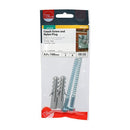 TIMCO Fasteners & Fixings TIMCO Coach Screw & Nylon Plugs Zinc