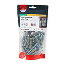 TIMCO Fasteners & Fixings TIMCO Coach Screw & Nylon Plugs Zinc