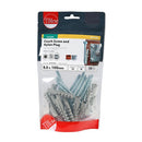 TIMCO Fasteners & Fixings TIMCO Coach Screw & Nylon Plugs Zinc