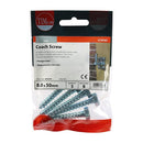 TIMCO Fasteners & Fixings TIMCO Coach Screws Hex Head Silver