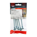 TIMCO Fasteners & Fixings TIMCO Coach Screws Hex Head Silver