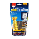 TIMCO Fasteners & Fixings TIMCO Concrete Screws Flat Countersunk Gold