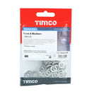 TIMCO Fasteners & Fixings TIMCO Form A Washers DIN125-A A2 Stainless Steel