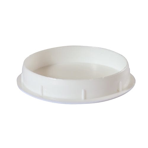 TIMCO Fasteners & Fixings TIMCO Hinge Hole Cover Caps White - 35mm