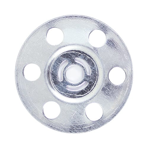 TIMCO Fasteners & Fixings TIMCO Metal Insulation Discs Silver - 35mm