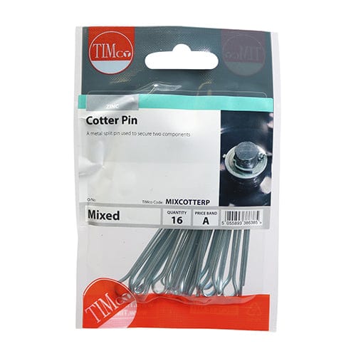 TIMCO Fasteners & Fixings TIMCO Mixed Cotter Pins - Mixed