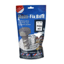 TIMCO Fasteners & Fixings TIMCO Multi-Fix Bolts Hex Flange Head Exterior Silver