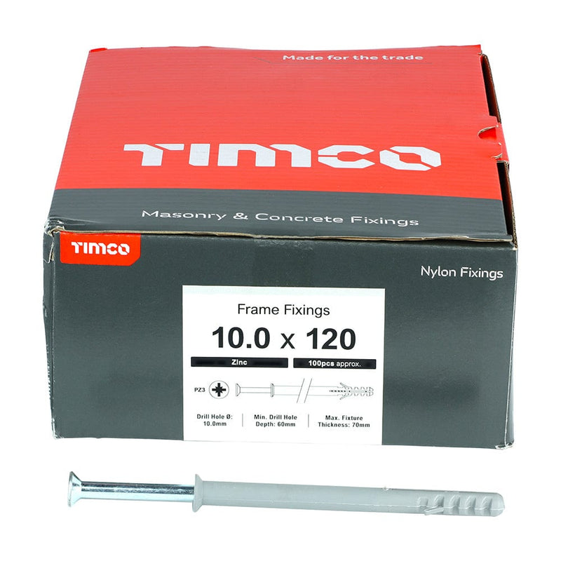 TIMCO Fasteners & Fixings TIMCO Nylon Frame Fixings