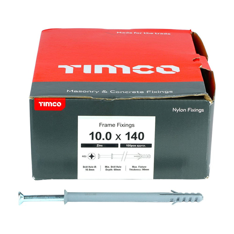 TIMCO Fasteners & Fixings TIMCO Nylon Frame Fixings