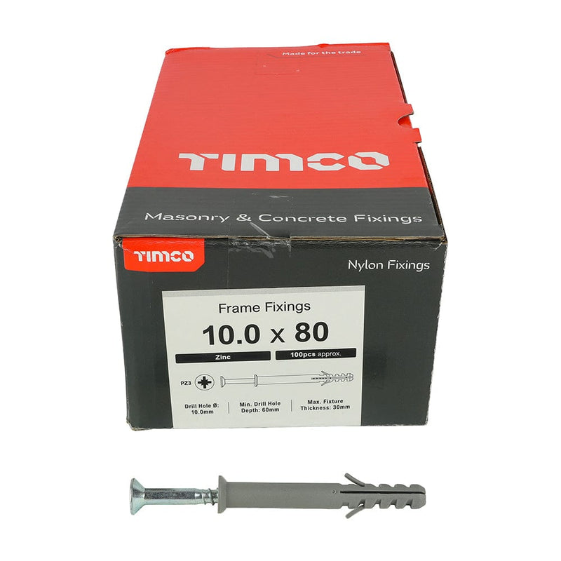 TIMCO Fasteners & Fixings TIMCO Nylon Frame Fixings