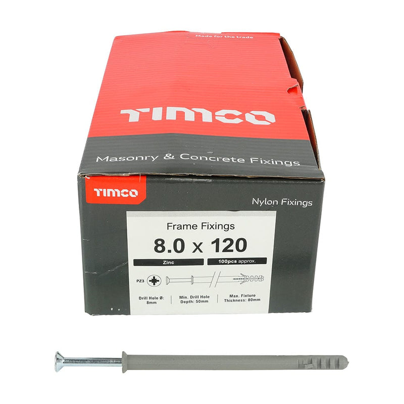 TIMCO Fasteners & Fixings TIMCO Nylon Frame Fixings