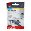 TIMCO Fasteners & Fixings TIMCO Plasterboard Metal Speed Plugs & Screws Silver