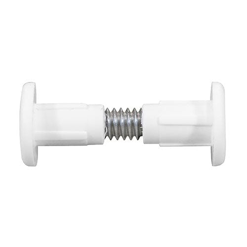 TIMCO Fasteners & Fixings TIMCO Plastic Cabinet Connector Bolts White - 28mm