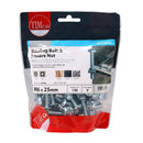 TIMCO Fasteners & Fixings TIMCO Roofing Bolts & Square Nuts Silver