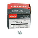 TIMCO Fasteners & Fixings TIMCO Roofing Bolts & Square Nuts Silver