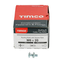TIMCO Fasteners & Fixings TIMCO Roofing Bolts & Square Nuts Silver