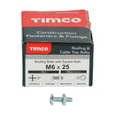 TIMCO Fasteners & Fixings TIMCO Roofing Bolts & Square Nuts Silver