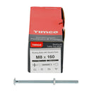 TIMCO Fasteners & Fixings TIMCO Roofing Bolts & Square Nuts Silver