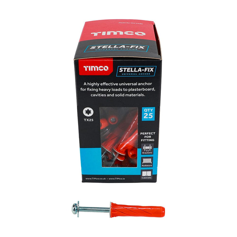 TIMCO Fasteners & Fixings TIMCO Stella-Fix Universal Cavity & Wall Anchors