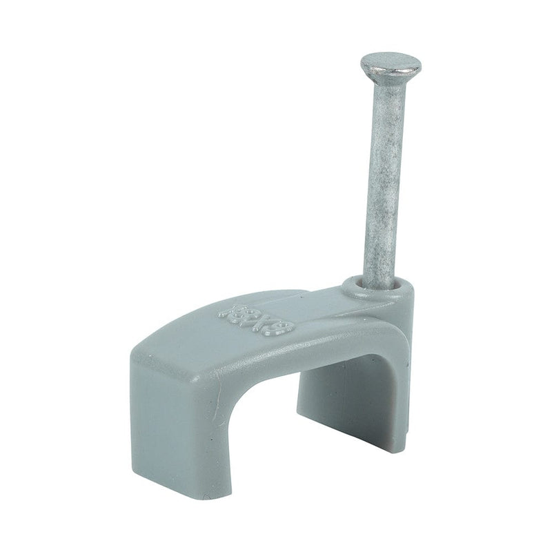 TIMCO Fasteners & Fixings To fit 10.0mm TIMCO Flat & Twin Cable Clips Grey
