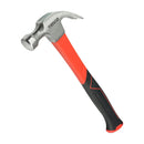 TIMCO Hand Tools 16oz Timco Fibreglass 16oz or 20oz Claw Hammer, Curved Single Piece High Strength Anti-Shock Smooth Face Hamme - Pack Qty - 1 Ea
